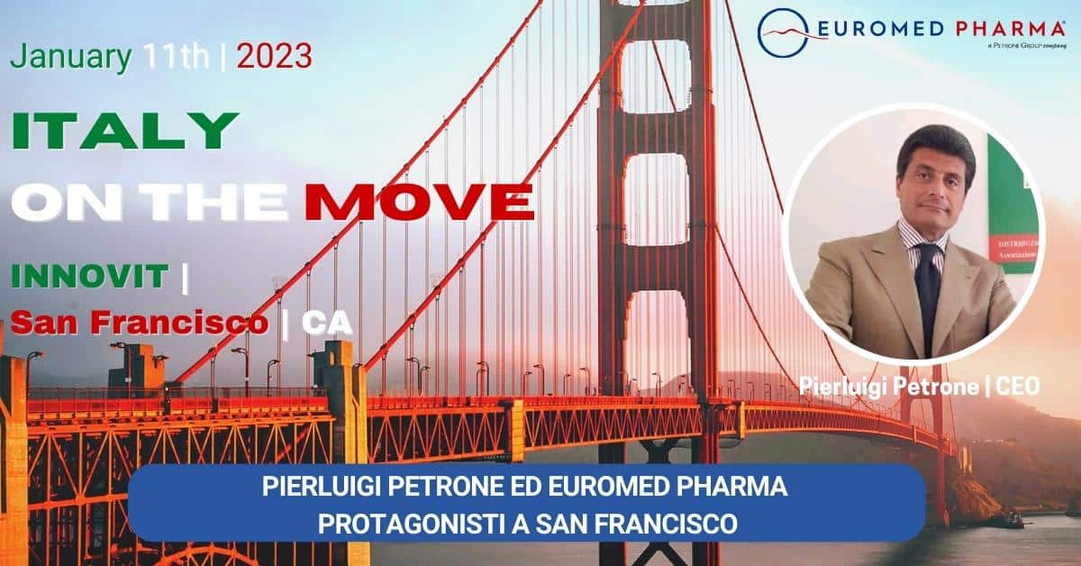 pierluigi petrone ed euromed pharma a san francisco